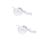 Housoutil 2 Piezas Válvula De Drenaje De Tapón De Goma Kit De Reparación De Inodoro Equipos Un Accesorios Depósito De Agua De Polivinilo Casa De Molusco La Válvula De Descarga