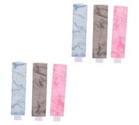 Housoutil 2 Series Bolso De La Firma Bolsa Manga Computadora Portátil Bandas Elásticas Gomas Elasticas Estuche Portabolígrafos Funda Protectora para Bolígrafo Color Aleatorio 3 Piezas*2