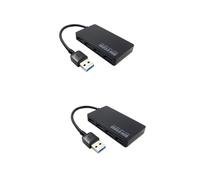 Housoutil 2 Uds Hub De Datos USB Hub USB 30 Hub USB 30 De 4 Puertos Hub USB Nacarado