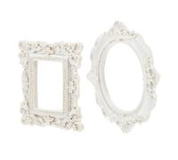 Housoutil 2 Uds Marco De Fotos Marco De Fotos Delicado Marco De Utilería para Fotos Marco De Fotos para Selfies Marco De Fotos Decorativo Accesorios Creativos para Fotos Marco De Fotos