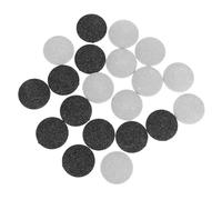 Housoutil 20 Limas para Pies Redondas de Piedra Esmerilada, Diseño Lavable para Eliminar Durezas Eficazmente, Herramienta Adecuado para Pedicura en Casa