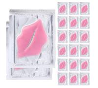 Housoutil 20 Mascarillas de Colágeno para Labios Función Exfoliante y Anti-sequedad, Delicadas y Adorables, Ideales Cuidado Labial en Invierno Varios estilos