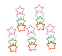 Housoutil 20 Piezas Llaveros de Metal Esmaltados para Gestión de Llaves Creación de Muñecos y Accesorios de Joyería Suministros para Niñas