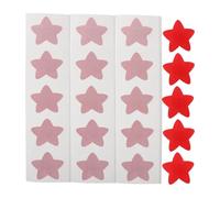 Housoutil 20 Vendajes Adhesivos en Forma de Pentágono Roja para Cuidado de Heridas, Material Pvc Buen Sellado y No se Adhieren Herida, Ideales para Uso al Aire Libre