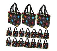 Housoutil 20piezas Bolsas De Mano para Regalos De Fiesta Coloridas y Duraderas para Compras