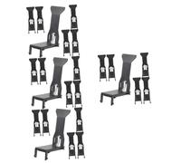 Housoutil 24 Piezas Clips para Caja Registradora Plástico Resistente para Billetes Cajón Dinero Pequeñas Fácil Instalación