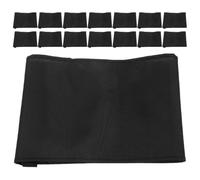 Housoutil 25 Brazaletes Elásticos Negros de Tela para Luto, Ajustables y Transpirables, Bandas de Brazo Conmemorativas para Funerales y Ceremonias Conmemorativas, Paquete de 25 Unidades