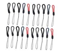 Housoutil 25piezas Cordón para Teléfono Móvil Correa Elegante Tejida Cordón Antirrobo Anillo para Memorias USB Llaves y Tarjetas de Identificación para Uso Diario