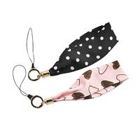 Housoutil 2piezas Cordón Para Teléfono Correas Antipérdida Bufandas Étnicas Etiqueta De Nombre Accesorios De Joyería