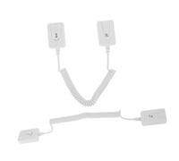 Housoutil 2piezas Correa De Seguridad para Cable De Cierre Antipérdida Soporte para Llaves Teléfonos y Objetos Pequeños