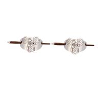 Housoutil 2piezas Horquillas Vintage Chinas Cabello Palillos De Pelo De Retro Accesorios De Geométricos Para Damas Modelo