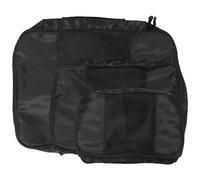 Housoutil 3 Bolsas de Viaje Negras Organizadores de Equipaje Grandes y Resistentes Set de 3 Piezas para Ropa y Cosméticos Bolsas Prácticas para Maletas y Viajes al Aire Libre