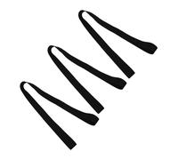 Housoutil 3 Correas Negras para Botas de Esquí de Poliéster, Diseño para Llevar al Hombro y Mano, Accesorios Ideales para Transportar Botas de Esquí