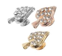 Housoutil 3 Elegantes Adornos Para Correas De Reloj Exquisitos Clavos Para Correas De Reloj En Estilos Aleatorios Para Correas De Silicona De 38 Mm