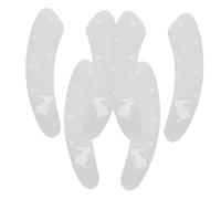 Housoutil 3 Pares Paño De Tapa De Inodoro Taza Del Inodoro Cómoda Cubierta De Inodoro Cojín De La Tapa Del Inodoro Estera De La Cubierta Del Inodoro Papel Higiénico Tonos Terrestres