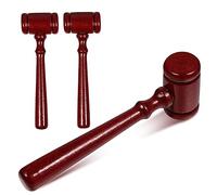 Housoutil 3 Piezas De Martillo De Juez para Fiesta Infantil Mini Mazos De Juez Mini Martillo para Martillo Y Decoraciones De Abogado De Martilleo para Pequeños para