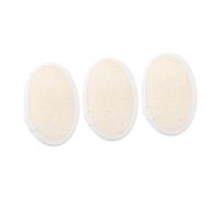 Housoutil 3 Piezas esponja de lavado trasero almohadillas de esponja de lufa cuerpo atrás depuradores de esponja de lufa masaje toallita de baño toalla de baño estera de esponja
