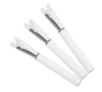 Housoutil 3 Piezas Pincel Iluminador De Sombra De Nariz Para Maquillaje De Nariz Cepillo De Sombra De Nariz Maquillaje De Ojos Nylon Cepillo De Sombra De Ojos No Comas Polvo