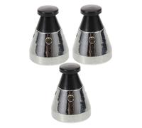 Housoutil 3 Piezas Válvulas Limitadoras de Presión para Olla Presión Instalación Fácil Repuestos de Válvula de Seguridad Inoxidable para Control de y Cocina Segura