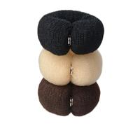 Housoutil 3 Unidades de Rosquillera para Moños de Cabello Accesorios para Peinado Cierre de Hebilla Fácil de Usar y Cómoda Adecuado para Barbería y Modelado de Peinados en Casa o Taller