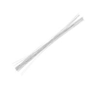 Housoutil 300 piezas Alambre Floral Blanco Flexible para Manualidades DIY Ramas de Flores Artificiales de Calibre para Arreglos y Decoración Artesanal