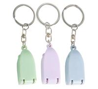 Housoutil 3piezas Cortauñas De Viaje Diseño De Llavero Cortaúñas y Para Mujeres Herramienta Para Cortar Uñas