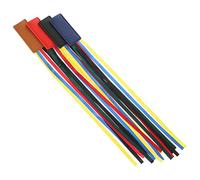 Housoutil 4 marcadores decorativos de cinta para libros, elegantes soportes de página para leer, estudiar la Biblia y organizar libros, ligeros y fáciles de usar, negro, rojo, azul, marrón