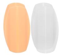 Housoutil 4 Pares de Hombreras Antideslizantes para Tirantes de Sujetador, Cojines de Silicona Transparentes, Suaves y Reutilizables en Blanco y Color Piel, Cómodos para Hombros, Accesorios