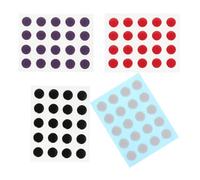 Housoutil 4 Patines Aplicables para Mouse Gaming Puntos Adhesivos Tamaño 069X069X010 CM Colores Surtidos Morado Deslizadores de Repuesto para Alfombrillas de Ratón