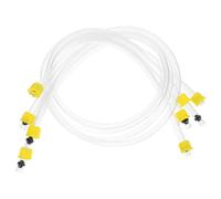 Housoutil 4 Piezas de Tubos de Repuesto para Pulverizadores Rosca 18x1.5, Manguera Blanda de Plástico Pp, Compatible Alta Presión y Fácil Instalación para Jardinería
