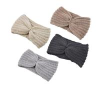 Housoutil 4 Piezas prácticos practicos beanie de orejas protector orejas Otoño e invierno Venda sombrerería