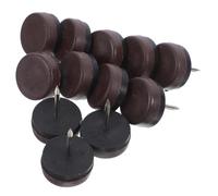 Housoutil 40 Piezas Alfombrilla Antideslizante para Muebles Niveladores De Patas De Mesa Uña del Pie De Los Muebles Pinzas Antideslizantes para Muebles Pies De Muebles Brown Páginas