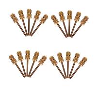 Housoutil 40 Piezas Cojinete de anillo de arena de uñas cuidado de uñas nail tips lima de uñas eléctrica salón de manicura y pedicura herramientas broca de pedicura clavo