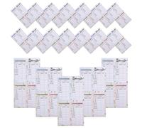 Housoutil 40 Piezas Cuaderno de Contabilidad con Etiquetas Adhesivas para Seguimiento de Flujo de Caja y Planificador de Gastos Diarios en Papel para Uso Personal