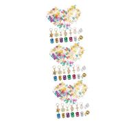 Housoutil 450 Piezas anillo de pelo rastas para el cabello cuentas de tubo de pelo accesorios para trenzas Rastas accesorios encantos de pelo trenzado tejer joyas Ornamento colgante