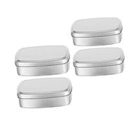 Housoutil 4Piezas Jabón Tapa De Organizador Práctico Para Jabones Medicamentos y Cosméticos Almacenamiento