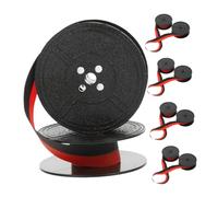 Housoutil 5 Paquete Cintas Tinta Resistente para Máquina de Escribir Retro Compatible con Modelos Clásicos Doble y Negro para Textos Nítidos y Duraderos Protege Mecanismos Vintage