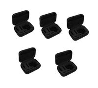 Housoutil 5 Piezas Bolsa De Almacenamiento De La Cámara Bolsa De Teléfono Funda Mini Cámara Bolsa De Artículos De Tocador De Viaje Estuche Rígido para Cámara Instante Mini Película Black