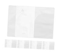 Housoutil 5 Piezas Caso De Pasaporte Cartera Porta Pasaporte Titular del Documento De Viaje Passport Protector Impermeable Funda Protectora para Pasaporte Transparente De Polivinilo