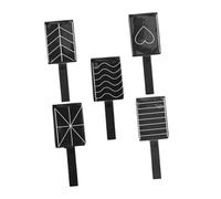 Housoutil 5 Piezas Esmalte de uñas con imán ojo de gato placa magnética con efectos de ojo de gato esmalte de gel herramientas para uñas imán para arte de uñas imán de uñas amar