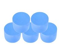 Housoutil 5 Piezas Piezas de Filtros de Esponja Azul para Nido de Hormigas, Esponjas de Repuesto para Tubo de Ensayo, Material Educativo para Aprendizaje Natural Fácil Uso