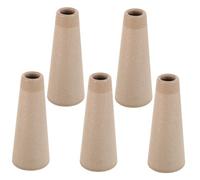 Housoutil 5piezas Tubos De Papel Para Bobinado De Hilo Conos Vacíos Para Tejer Accesorios De Costura Bobinador Portátil Para Ganchillo Y Suministros De Hilo Para Tejer