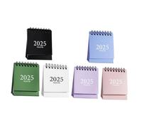 Housoutil 6 Piezas de Escritorio Mini de Planificador Mensual de Mesa para Oficina y Diseño Minimalista y Portátil