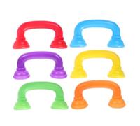 Housoutil 6 Piezas Receptor De Teléfono De Juguete Simular Desarrollo Pequeño Auricular Aula Teléfono Susurro Colorido Educativo Susurrar Teléfonos Micrófono El Plastico
