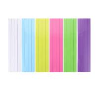 Housoutil 6 Piezas Tiras Magnéticas Reutilizables Líneas de Escritura, Material Pet Flexible para Pizarra de Superficie Lisa Ideales para Aulas y Oficinas Escolares