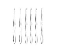 Housoutil 6 Unids Acero Inoxidable Kit de Herramientas de Mariscos 304 Bifurcaciones de Acero Inoxidable para Cangrejo de Langosta Selecciones de Mariscos Cuchara Accesorios para Comer para