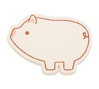 Housoutil 60 Piezas Tarjetas de Notas Forma de Animal Unidades de Tarjetas Pequeñas para Mensajes y Estudio Papel Esquinas Redondeadas Diseño Práctico y Portátil para Diario