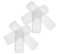 Housoutil 6piezas Estuche Protector para Control Remoto De TV Funda De Silicona Transparente Antideslizante Prueba De Polvo para Control Remoto De Aire Acondicionado De Repuesto para Uso Dia