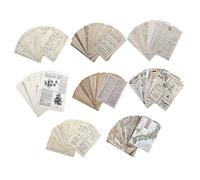 Housoutil 8 Juegos Papel Decorativo Vintage para Scrapbook de Páginas Retro para Álbumes de Fotos y Manualidades de Revistas Antiguas para Diy y Creación de Fondos
