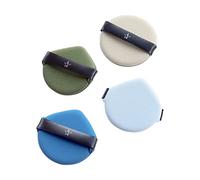 Housoutil 8 Piezas aleteo de esponja ultra soplo de maquillaje en polvo esponjas borlas de polvo portátiles accesorios de maquillaje cosmético esponja de maquillaje suministros